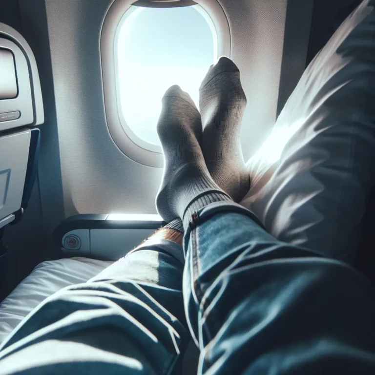 Skarpety kompresyjne do samolotu: jak zadbać o komfort podczas podróży